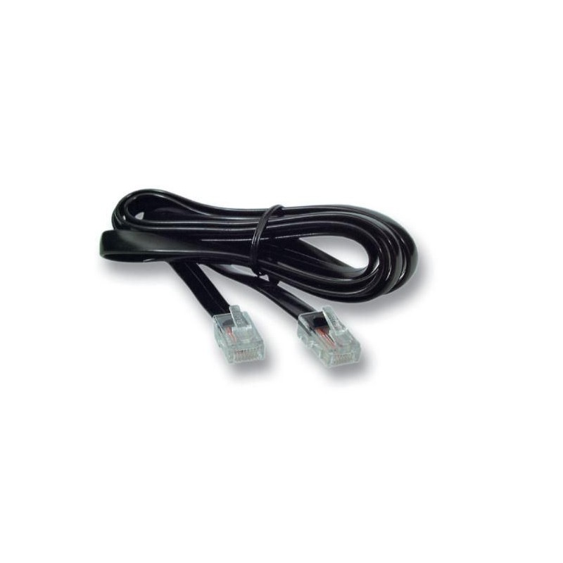 MicroConnect RJ12-RJ45 3M M/M Black